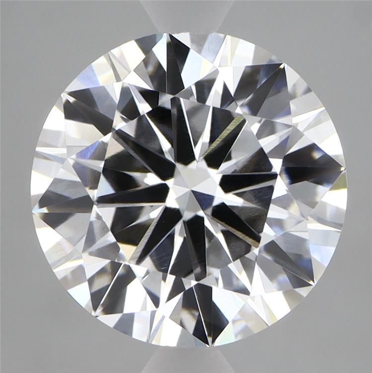 3.97ct Round F VVS2 Lab Created Diamond