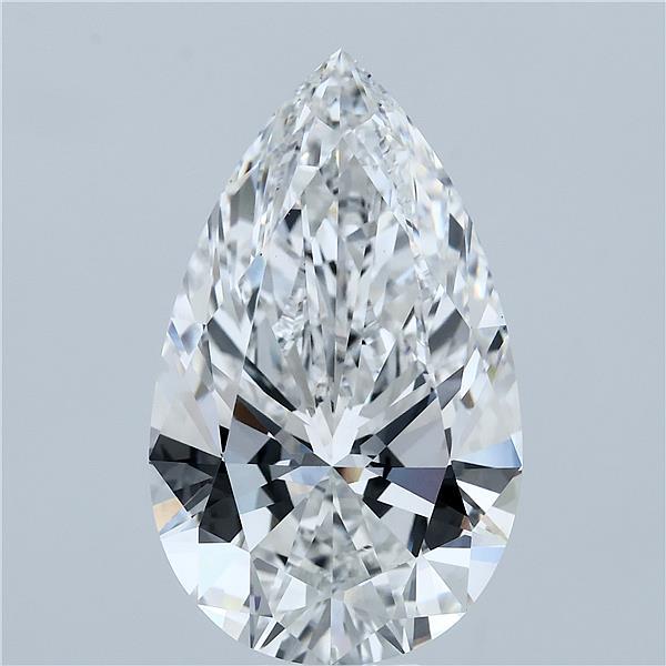 10.16ct Pear E VS1 Lab Created Diamond