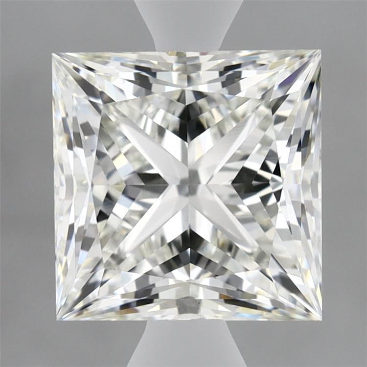 3.02ct Princess G VVS2 Lab Created Diamond