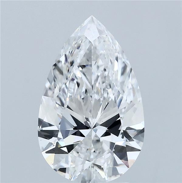 2.51ct Pear E VS1 Lab Created Diamond