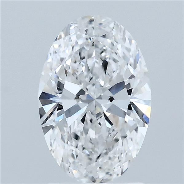 1.4ct Oval D VVS2 Lab Created Diamond