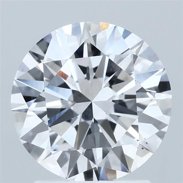2ct Round D VS1 Lab Created Diamond