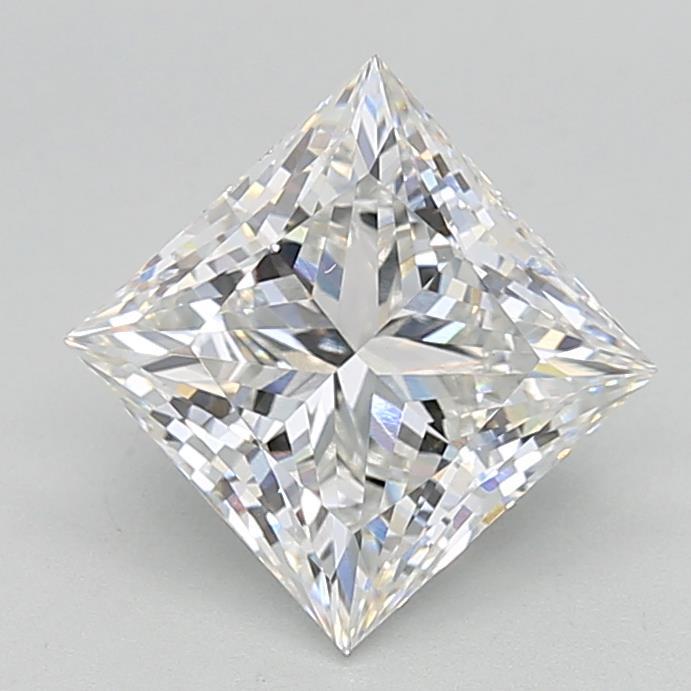 3.05ct Princess E VVS2 Lab Created Diamond