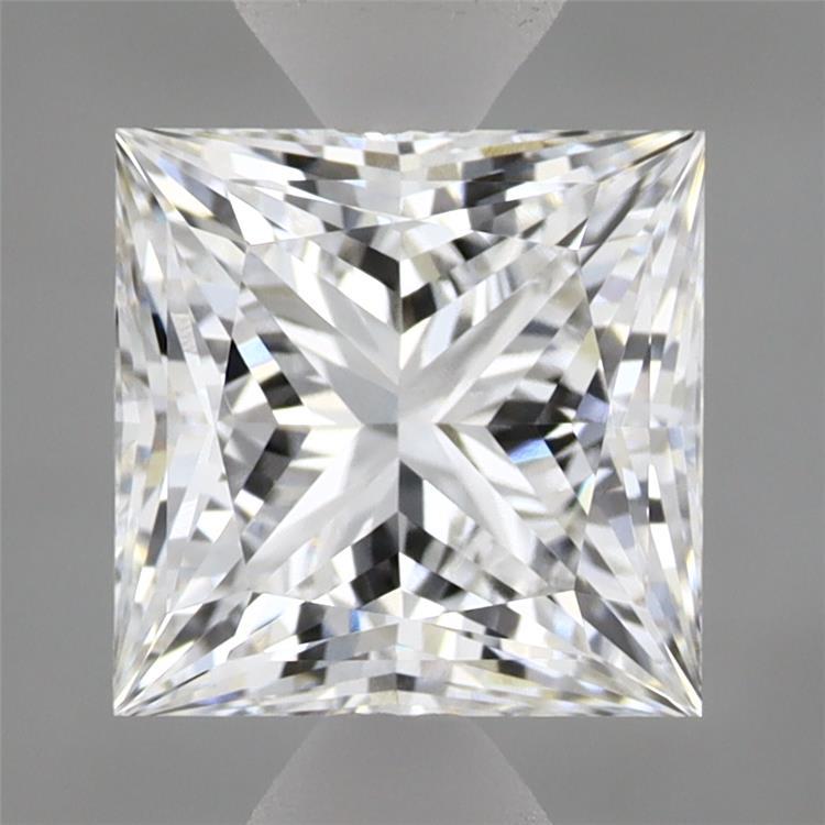 2.23ct Princess D VVS2 Lab Created Diamond