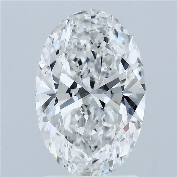 2.05ct Oval E VVS2 Lab Created Diamond