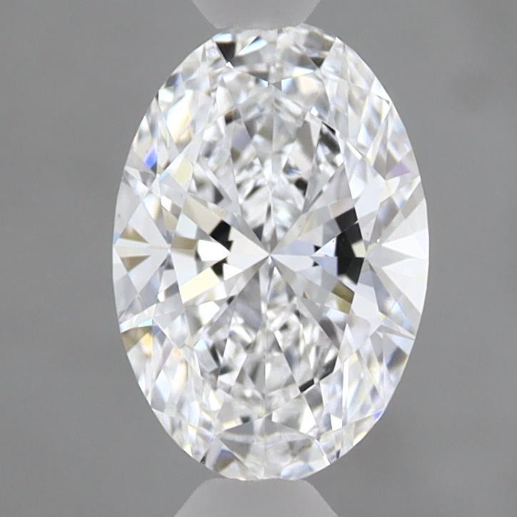 0.97ct Oval D VS1 Lab Created Diamond