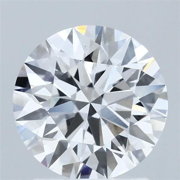 1.85ct Round D VVS2 Lab Created Diamond