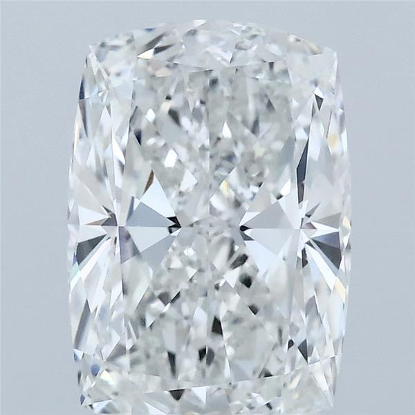 3.07ct Cushion E VVS2 Lab Created Diamond
