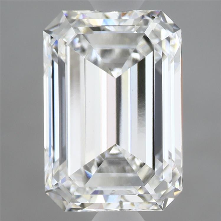 2.85ct Emerald E VS1 Lab Created Diamond