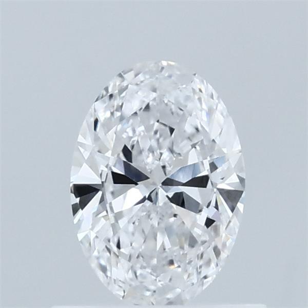 0.64ct Oval D VVS2 Lab Created Diamond