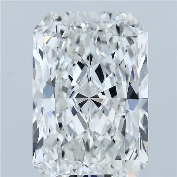 4ct Radiant F VS1 Lab Created Diamond