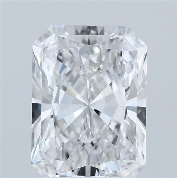 2.01ct Radiant D VS1 Lab Created Diamond