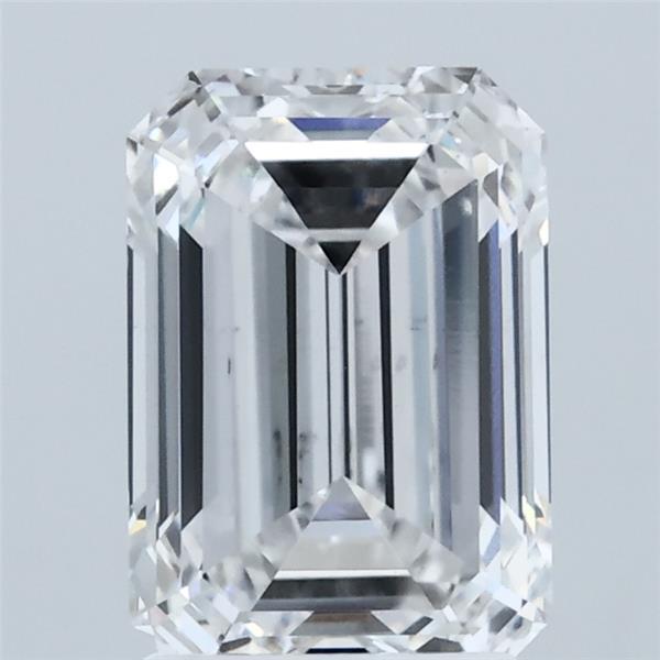 2.04ct Emerald E VS1 Lab Created Diamond