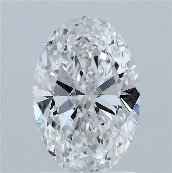 1.5ct Oval D VVS2 Lab Created Diamond