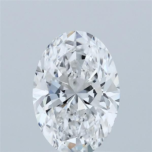 1.07ct Oval D VVS2 Lab Created Diamond