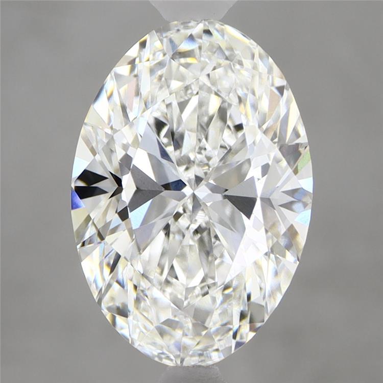 3.01ct Oval E VVS2 Lab Created Diamond