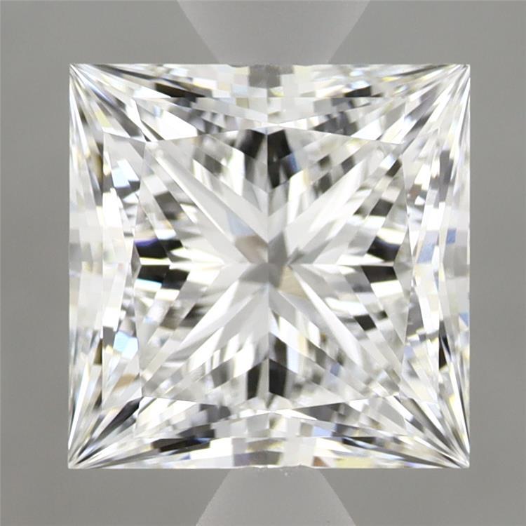 3.51ct Princess E VVS1 Lab Created Diamond