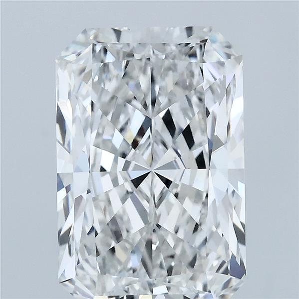 4.02ct Radiant E VVS2 Lab Created Diamond
