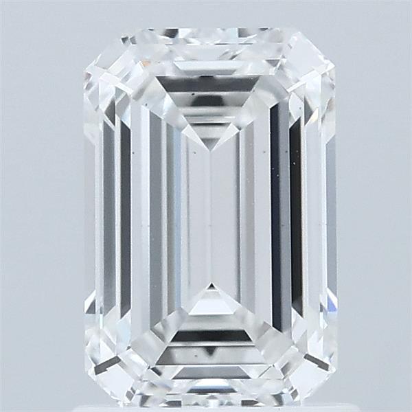 1.45ct Emerald E VS2 Lab Created Diamond
