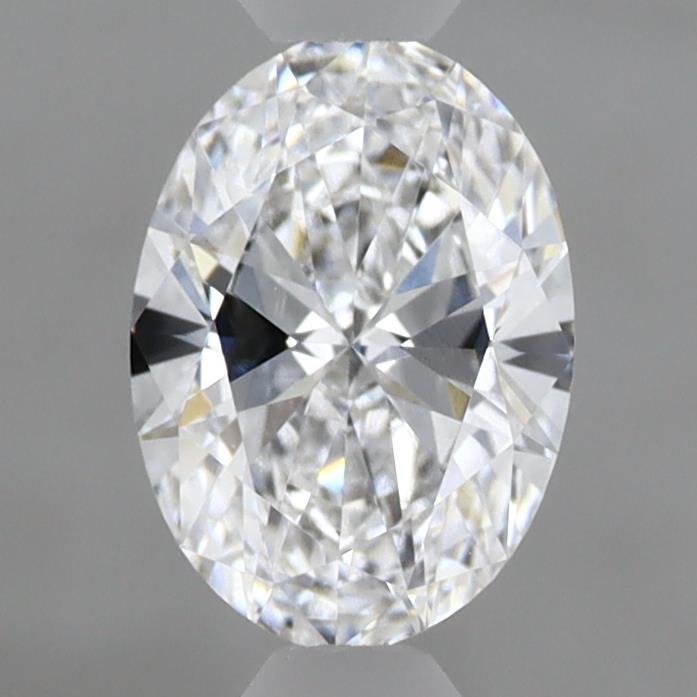 0.87ct Oval D VVS2 Lab Created Diamond