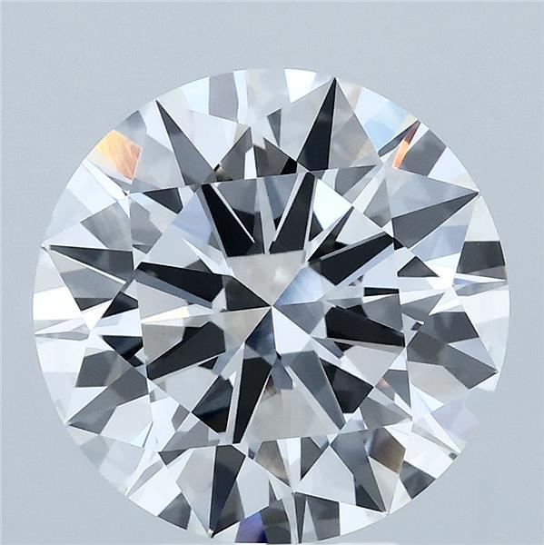 4.02ct Round E VVS2 Lab Created Diamond