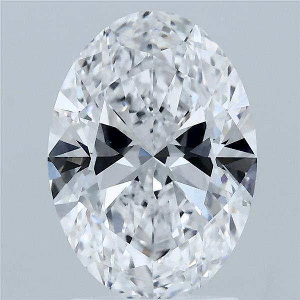 2.02ct Oval D VVS2 Lab Created Diamond