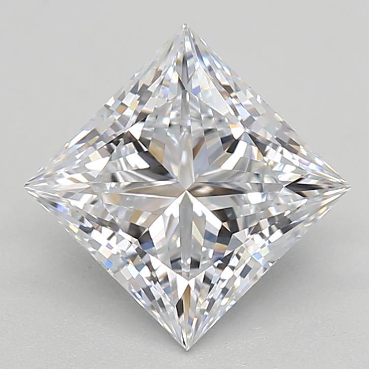 1ct Princess F IF Lab Created Diamond