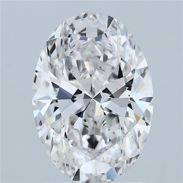 2.08ct Oval F VVS2 Lab Created Diamond