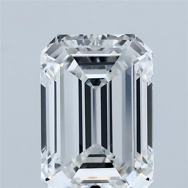 1.6ct Emerald E VVS2 Lab Created Diamond