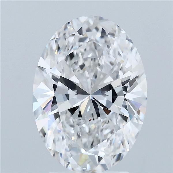 3.04ct Oval E VVS2 Lab Created Diamond
