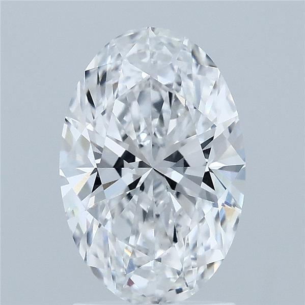 1.86ct Oval D VVS2 Lab Created Diamond