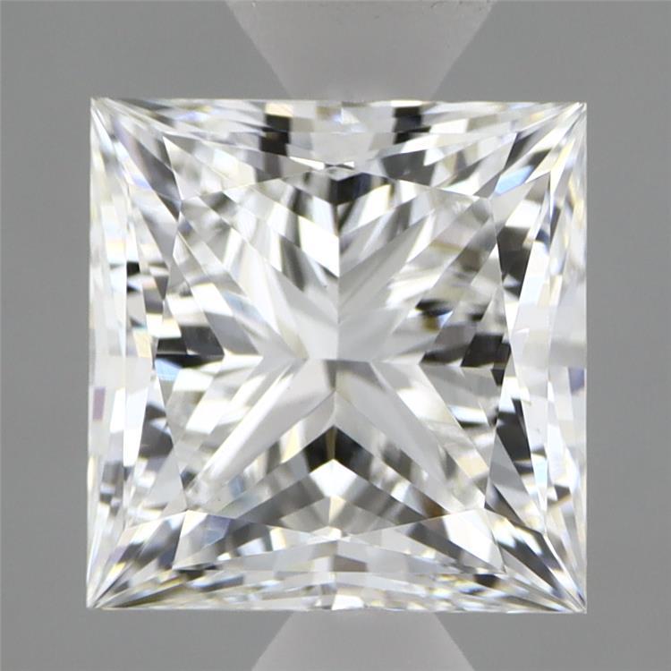 2.38ct Princess E VVS2 Lab Created Diamond