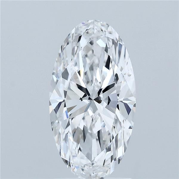 2.03ct Oval D VVS2 Lab Created Diamond