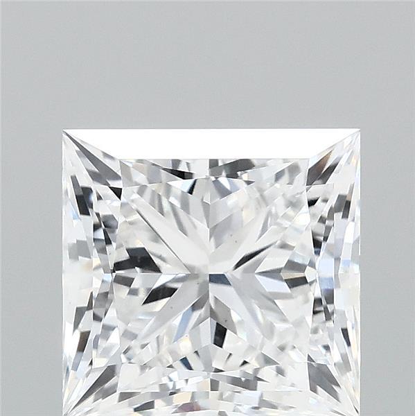 3.07ct Princess D VS1 Lab Created Diamond