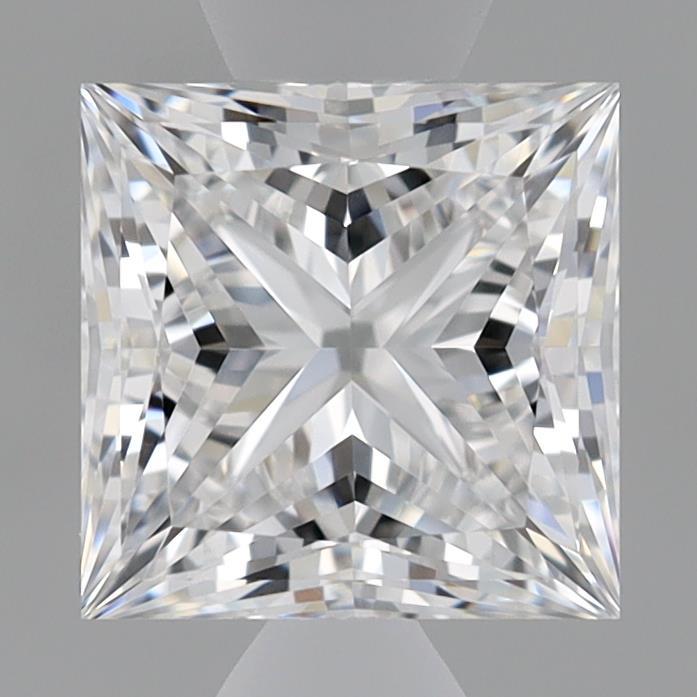 1.01ct Princess E IF Lab Created Diamond