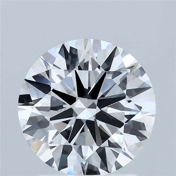2.09ct Round D VVS2 Lab Created Diamond