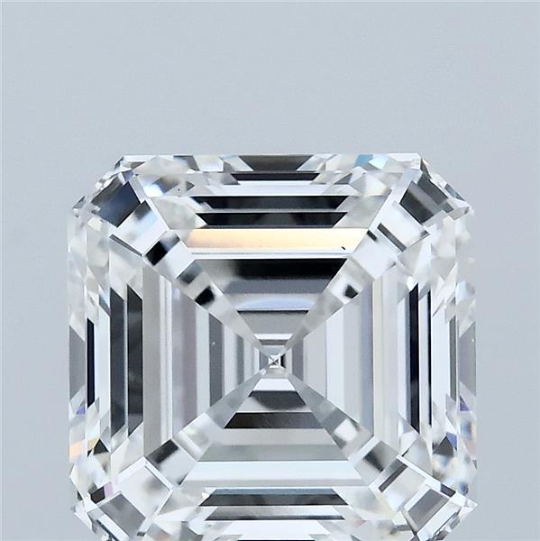 4.07ct Asscher F VS1 Lab Created Diamond