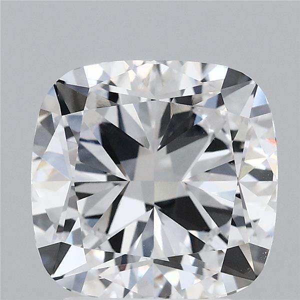 3.27ct Cushion D VVS1 Lab Created Diamond