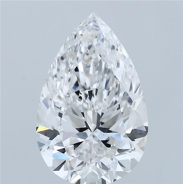 2.51ct Pear E VS1 Lab Created Diamond