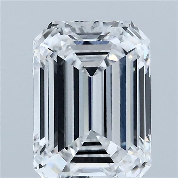 2.09ct Emerald D VVS2 Lab Created Diamond