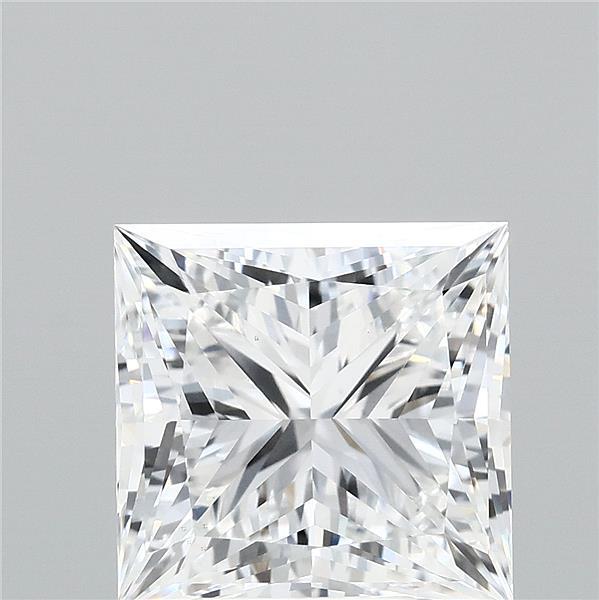 4.56ct Princess D VS1 Lab Created Diamond