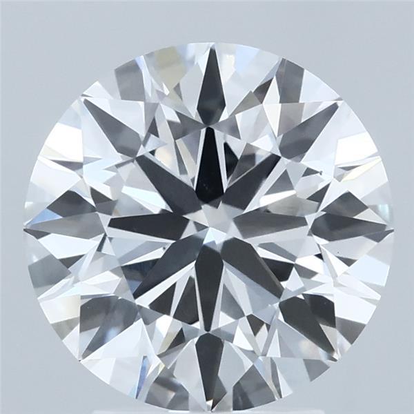 3.2ct Round F VS1 Lab Created Diamond