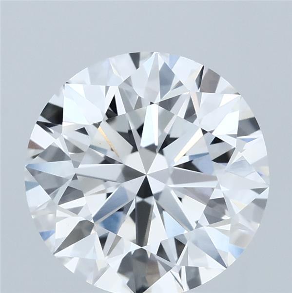 3.03ct Round E VVS2 Lab Created Diamond