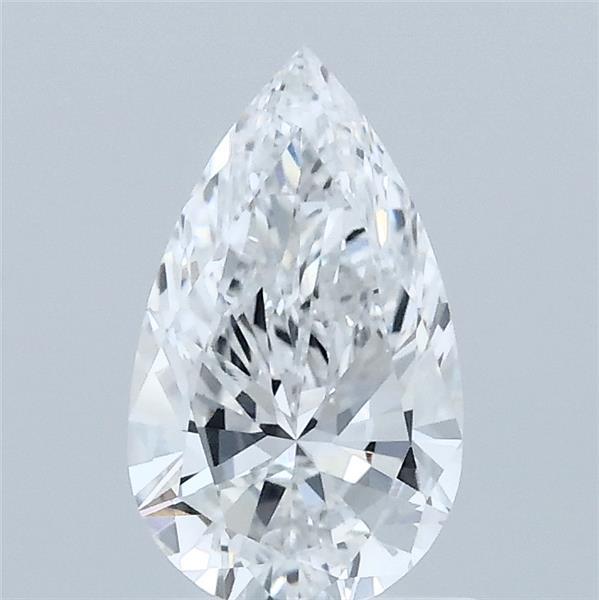 1ct Pear D VVS2 Lab Created Diamond