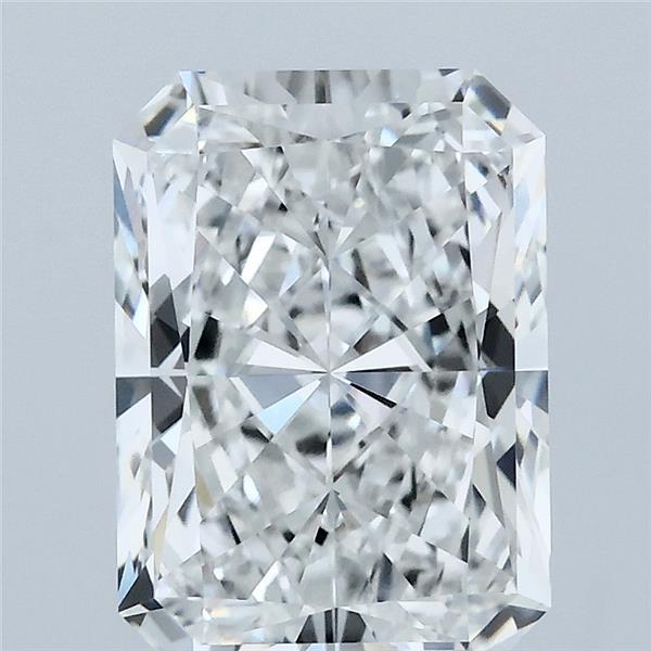 3.09ct Radiant E VVS2 Lab Created Diamond