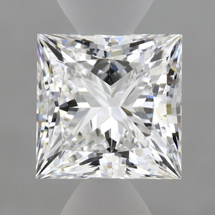 1.45ct Princess D VVS2 Lab Created Diamond
