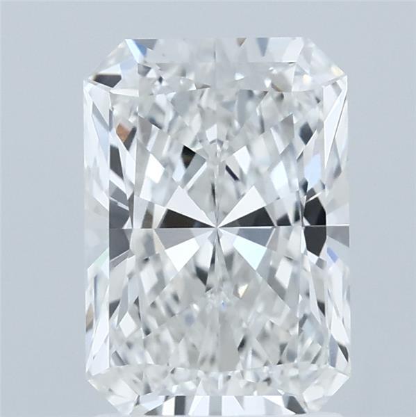 2.03ct Radiant F VVS2 Lab Created Diamond