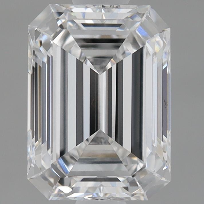 0.99ct Emerald E VVS1 Lab Created Diamond