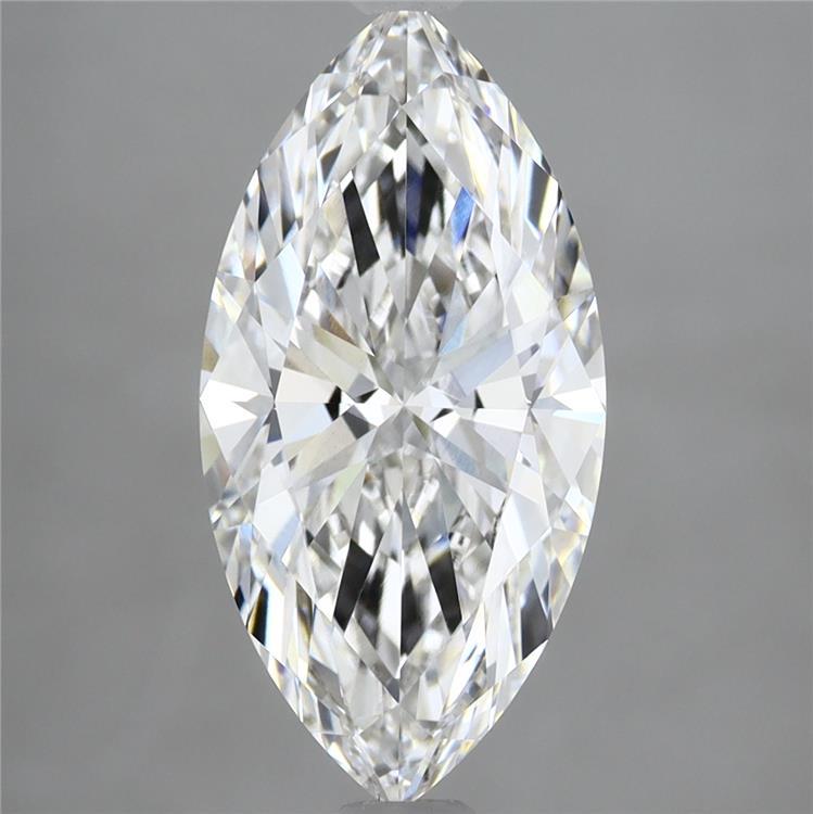 3.01ct Marquise E VVS2 Lab Created Diamond