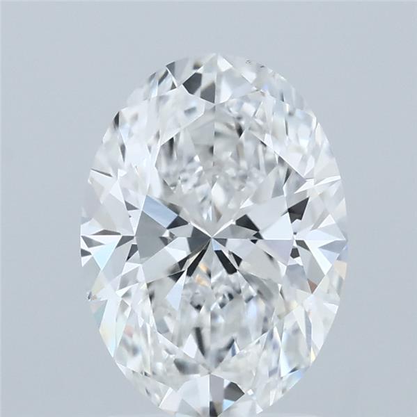 2ct Oval E VS1 Lab Created Diamond